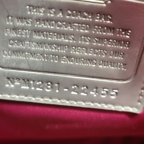 Authentic Coach Purse - Picture 2 of 6